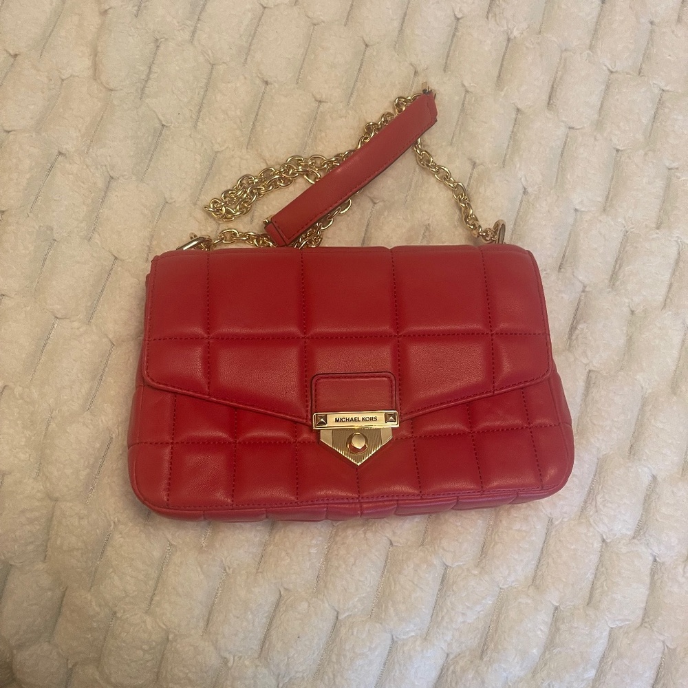 Michael Kors Crossbody Bag Convertible Shoulder Soho Bag with Dust Bag - Picture 11 of 16